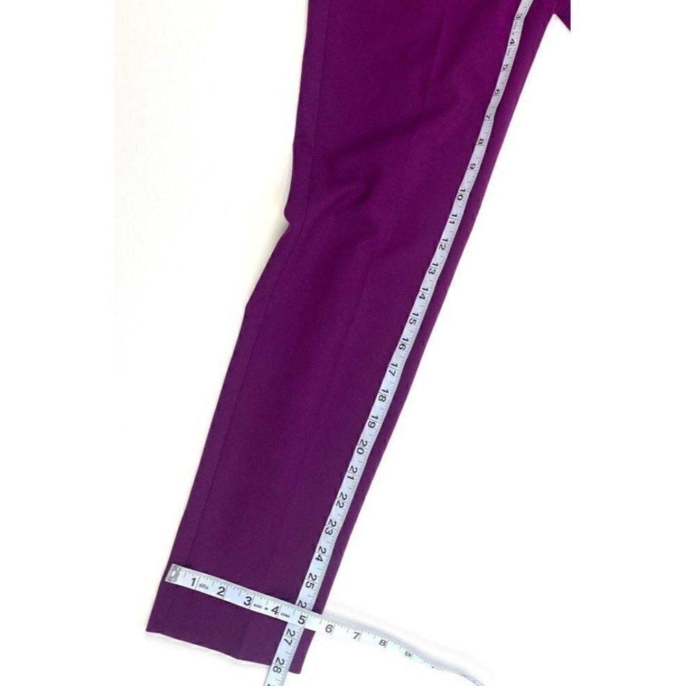 Calvin‎ Klein Skinny Ankle Pants 2 Petite XS Purple - Picture 7 of 11